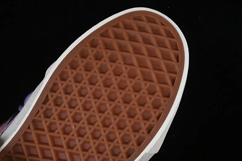 All categories Vans Vans series Vans Low Vans Knu Skool Purple Portuguese love bread shoes Comfortable and fashionable non-slip wear-resistant low-top casual sneakers VN0009QC6BT1